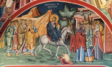 Денеска е Цветници - Влегување на Исус Христос во Ерусалим