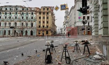 Forcat ruse sulmuan Harkovin me dronë