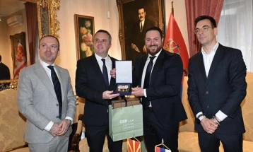 Герасимовски во посета на збратимената општина Стари Град, Белград, во фокус култура, спорт и образование