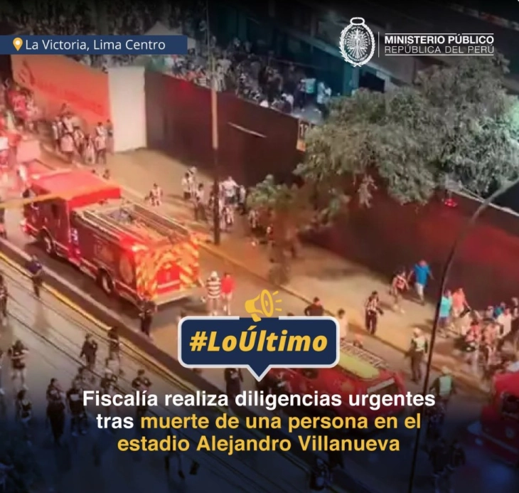 Еден загинат и 47 повредени при уривање на фудбалскиот стадион во Лима