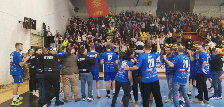 Охрид со две победи над Олимпијакос се пласира во полуфиналето на ЕХФ Европскиот куп