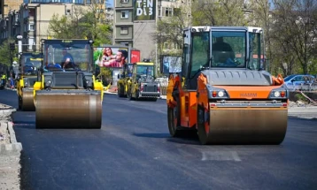 Ѓорѓиевски: Се комплетира првата фаза од булеварот „Македонија“, со кој Скопје ја добива првата подземна сообраќајница