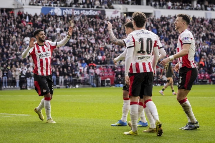 ПСВ Ајндховен ја освои третата последователна титула во холандското првенство