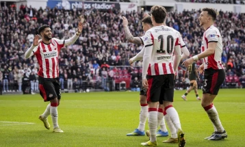 ПСВ Ајндховен ја освои третата последователна титула во холандското првенство