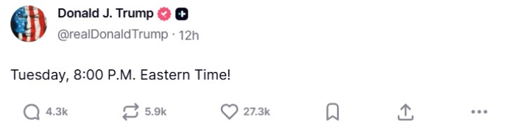 Trump extends Iran deadline to Tuesday evening amid slew of threats