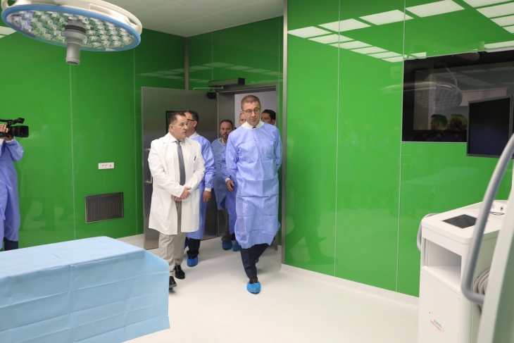 Mickoski attends launch of six reconstructed operating rooms at Mother Teresa Clinical Center