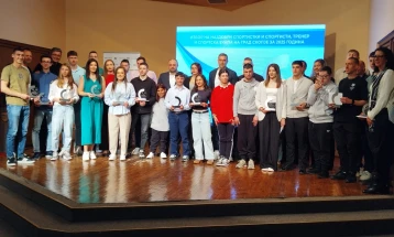 Прогласени најдобрите спортисти на Скопје за 2025 година