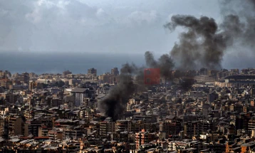 Најмалку седум загинати во новите израелски напади врз Бејрут и јужен Либан