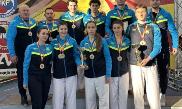 Макпетрол најуспешен клуб на Државното карате првенство за сениори