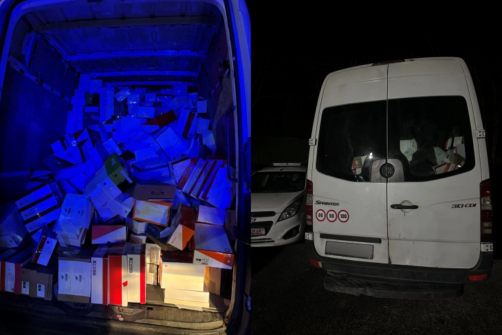 Приведен 22-годишен скопјанец, му нашле производи без документација