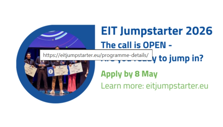 Над 240.000 евра поддршка за иноватори преку програмата EIT Jumpstarter