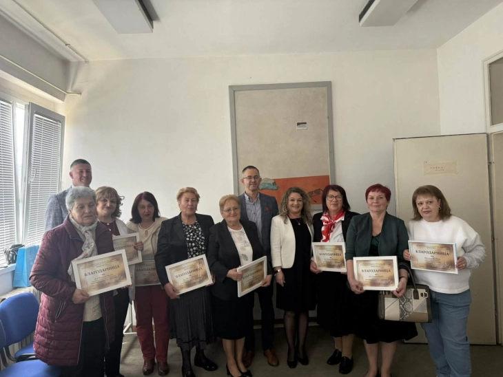 Делчево го одбележа Светскиот ден на здравјето со признанија за здравствените работници