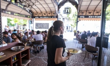 Угостителски услуги во периодот јануари - март поскапеле за 3.0 % во однос на лани