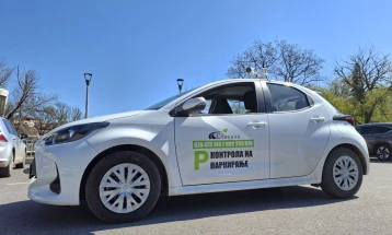 Мобилни патроли со камери почнаа со контролата на паркирањето во Штип