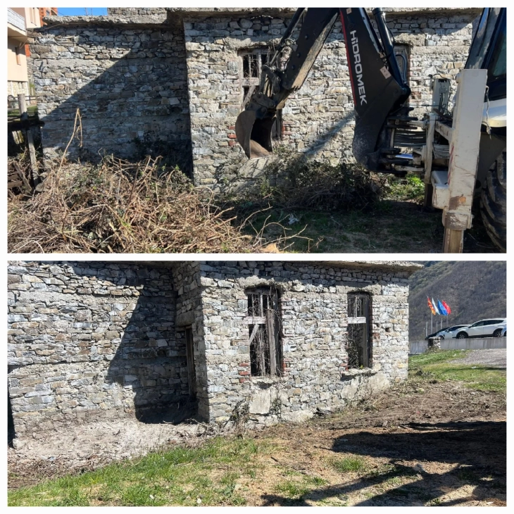 Интензивна акција за генерално чистење во сите населени места на Општина Маврово и Ростуше