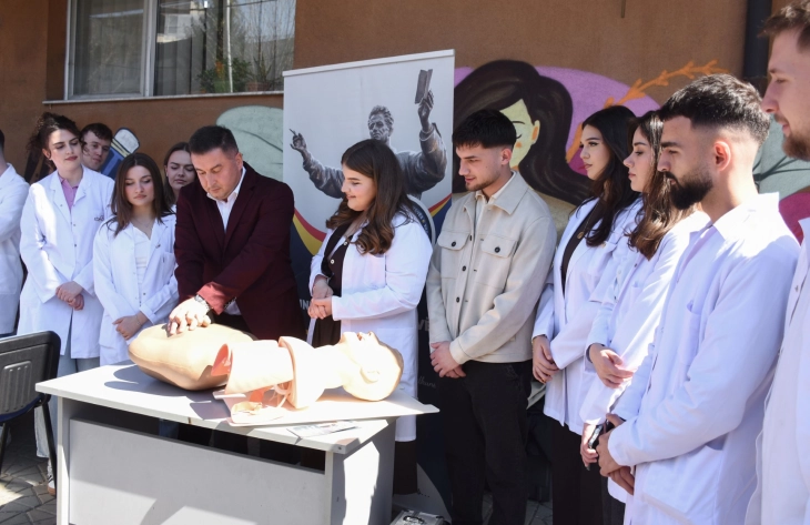 Kuvendi Universitar i studentëve të Universitetit të Tetovës sot e shënoi Ditën Botërore të Shëndetit