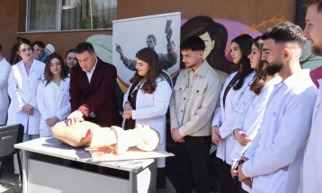 Kuvendi Universitar i studentëve të Universitetit të Tetovës sot e shënoi Ditën Botërore të Shëndetit