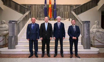 Средба на Гаши со поранешните претседатели на Собранието