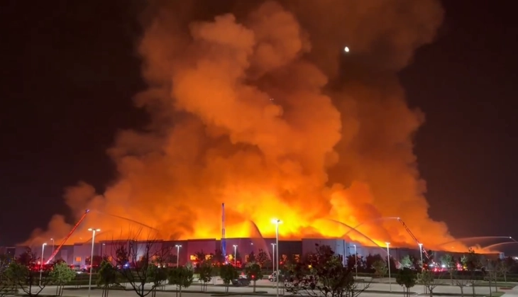 Пожар во Олимпискиот парк во Рио де Жанеиро