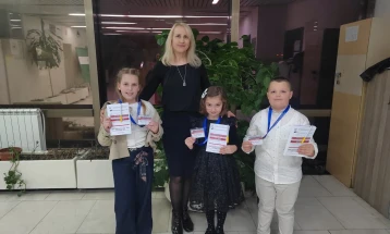 Ученици од Крива Паланка освоија високи награди  на Државниот натпревар по пијано и хармоника