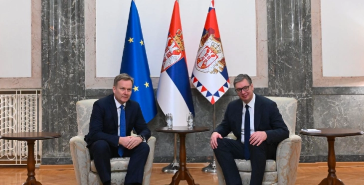 Соренсен во посета на Белград, планирани средби со Вучиќ и со Петковиќ