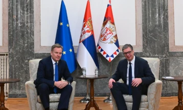 Соренсен во посета на Белград, планирани средби со Вучиќ и со Петковиќ