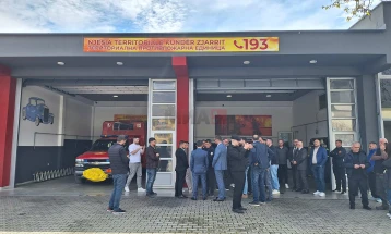 Отворена противпожарна станица за општините Теарце и Јегуновце