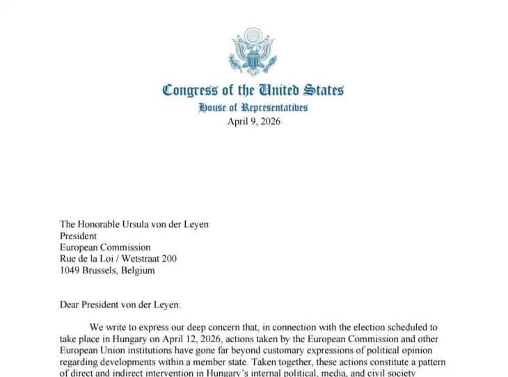 Избори во Унгарија, МИА во Будимпешта: Американски конгресмени ја обвинија ЕУ дека се меша во изборите во Унгарија и работи против Орбан