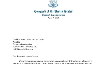 Избори во Унгарија, МИА во Будимпешта: Американски конгресмени ја обвинија ЕУ дека се меша во изборите во Унгарија и работи против Орбан