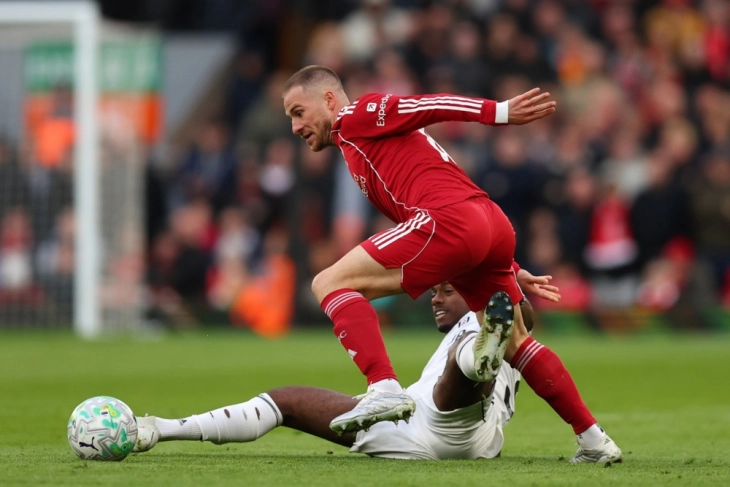 Ливерпул за пет минути стигна до победа над Фулам