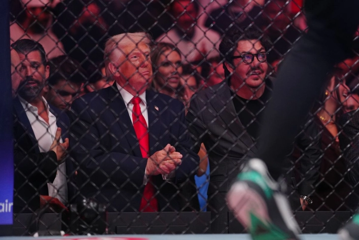 Трамп најави УФЦ борба во Белата куќа за својот 80-ти роденден