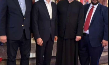 Муцунски и Тошковски со македонската дијаспора во САД за Велигден