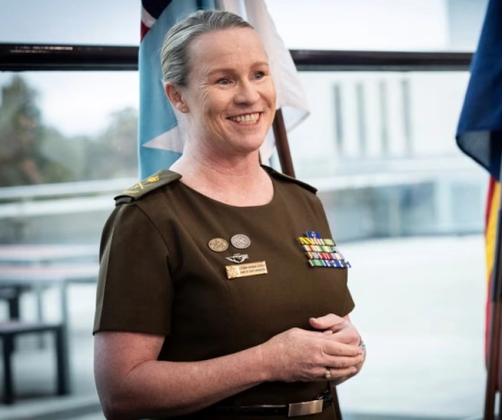 Moment historik: Një femër për herë të parë do ta udhëheqë ushtrinë tokësore australiane