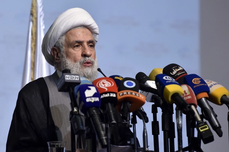 Шефот на Хезболах, Наим Касем, ги отфрла планираните разговори меѓу Израел и Либан