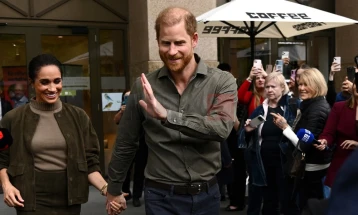 Британскиот принц Хари и Меган Маркл пристигнаа во посета на Австралија