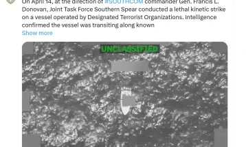 Американската војска уби четири лица во напад врз сомнителен брод за шверц на дрога