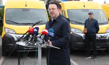 Николоски: По подолго време, добри вести за Пошта - институција од која претходната влада беше откажана