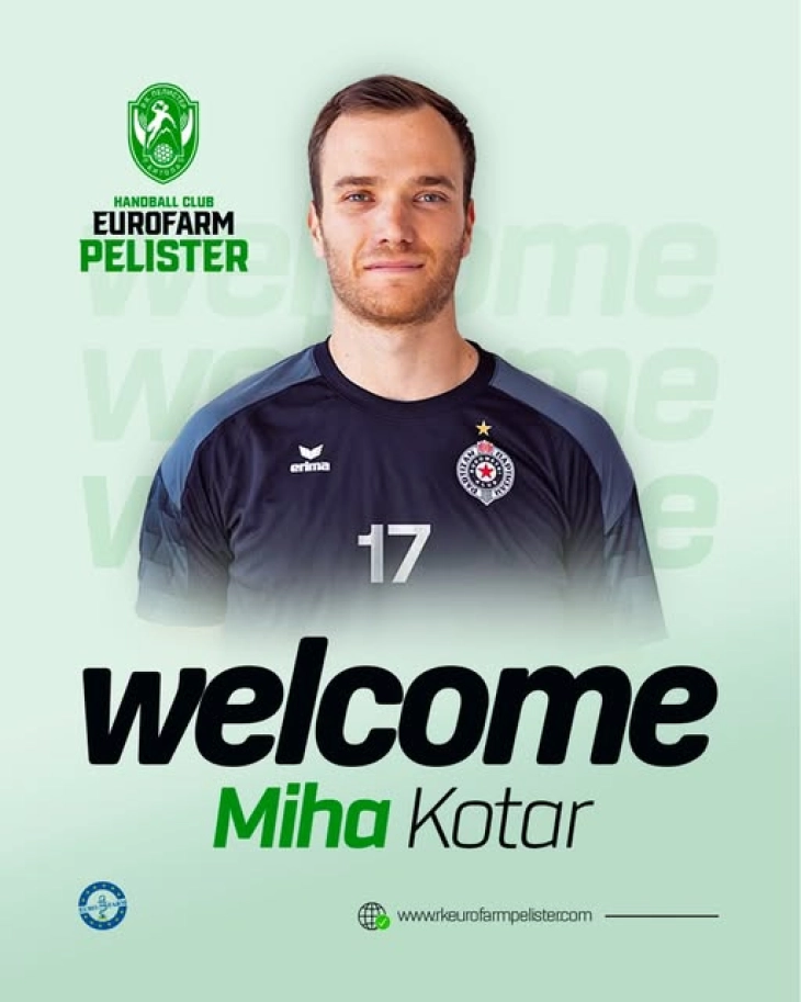 Словенецот Котар потпиша за Еурофарм Пелистер