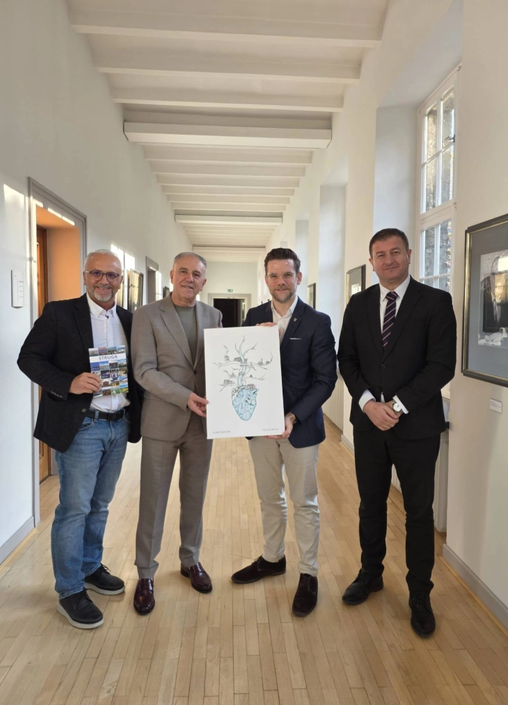 Општина Струга ја продолабочува соработката со германската Менхенгладбах