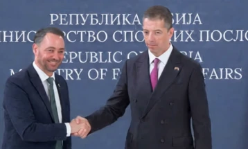 Во Белград средба на Марко Ѓуриќ со белгискиот министер за надворешни работи