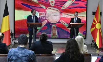 Прево: Белгија е цврст и сигурен сојузник на патот за пристап на Северна Македонија во ЕУ 