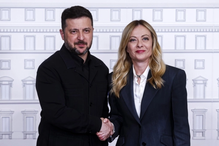 Мелони: Италија покажува силен интерес за заедничко производство на дронови со Украина