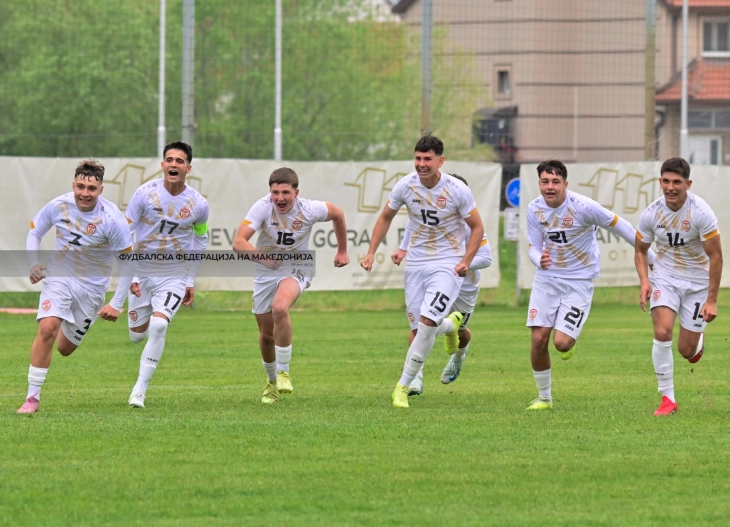 У16: Стартна победа на македонските фудбалери на УЕФА развојниот турнир во Струмица