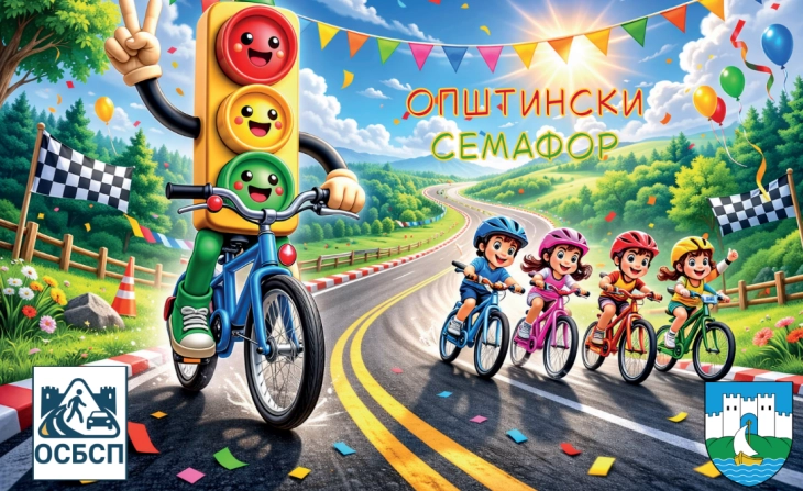 Во Охрид се одржува сообраќајно-едукативниот проект „Општински семафор 2026“