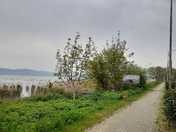 Пловечка платформа на вода или фиксна конструкција на суво – два концепти за довршување на пешачката патека во Дојран