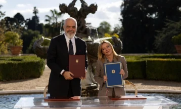 Kryeministri Rama për vizitë në Romë, parashihet takim me kryeministren Meloni