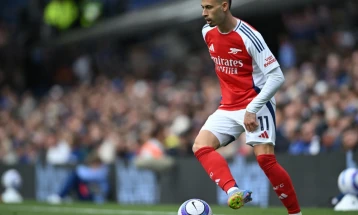 Мартинели за полуфиналето против Атлетико: Веруваме во себе и знаеме за што е способен Арсенал