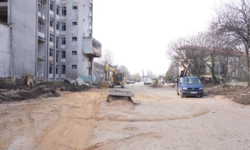 Пробивањето и уредувањето на дел од булеварот „Октомвриска револуција“ во Куманово во фаза на реализација