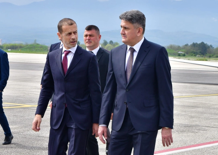 Çeferin sot për vizitë në FFM, takime edhe me kreun shtetëror