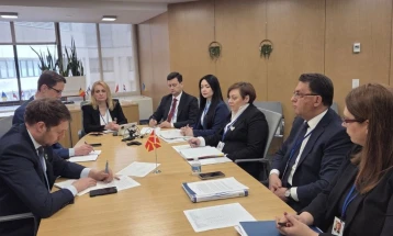 Gordana Dimitrieska-Koçoska në takime me FMN-në: Prioritet kryesor mbetet ruajtja e stabilitetit makroekonomik dhe stabiliteti i financave publike